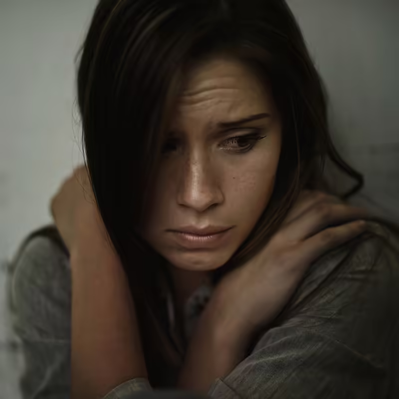 woman sad 