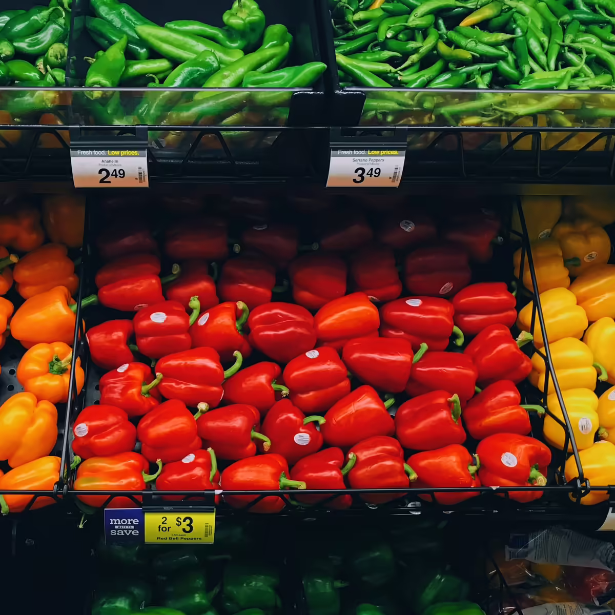 seasonal vegetables