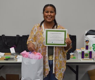 4-H Youth Volunteer of the Year- Aaliyah Whitney of Pearl City Hornets