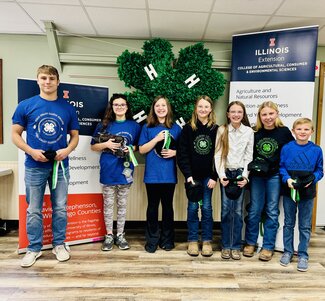4-H Members who submitted a County Record Book and Experience Award Application