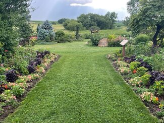 Garden Walkway at ISU Horticulture Center