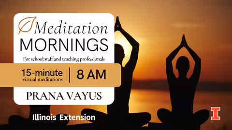 Meditation Mornings 6-week free online series focuses on prana vayus