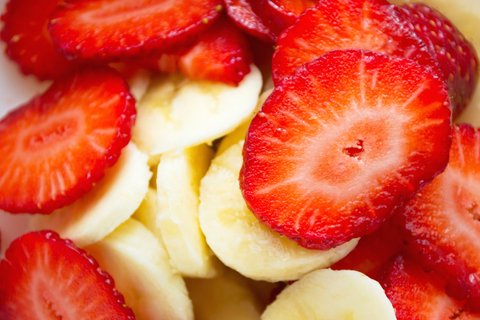 Strawberries and Banana