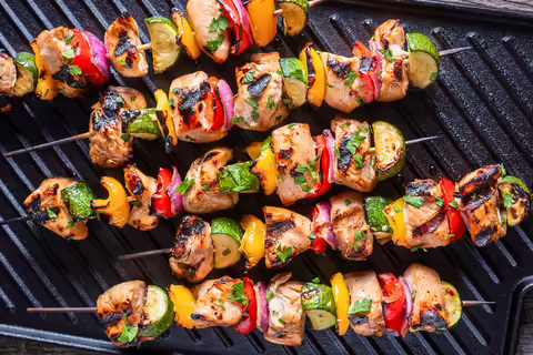 Chicken kebabas