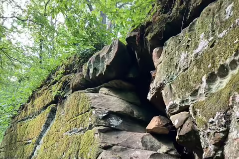 A rocky outface