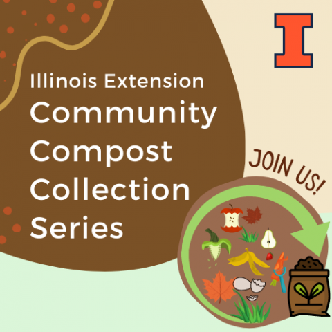 Community compost collection series logo