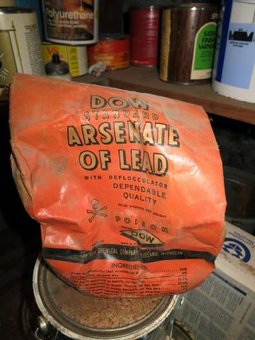 Bag of Lead Arsenate