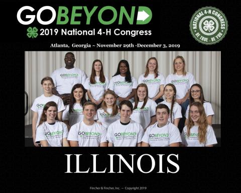 IL National 4-H Congress group
