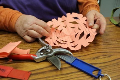 Pruners sharp enough to cut paper snowflakes