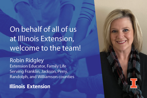 Illinois Extension welcomes Robin Ridgley