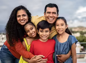Hispanic family