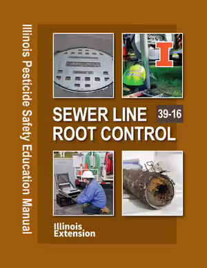 Sewer Line Root Control Cover