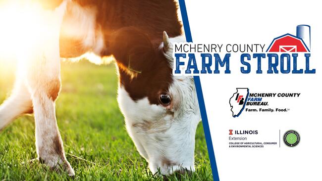 McHenry Farm Stoll with cow and logos