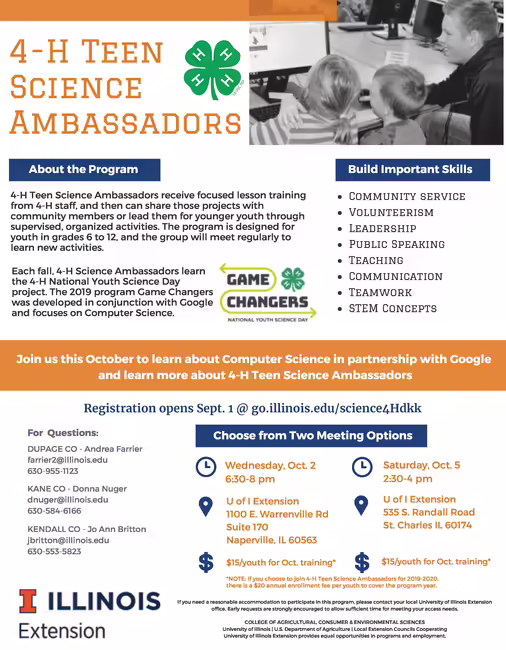 program flyer