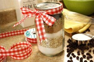 Cookie mix in a jar
