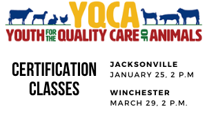 Youth for the Quality Care of Animals Certification