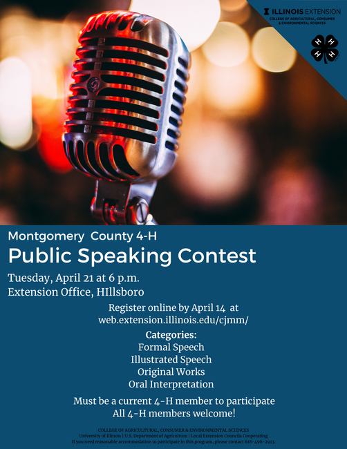 Montgomery - Public Speaking
