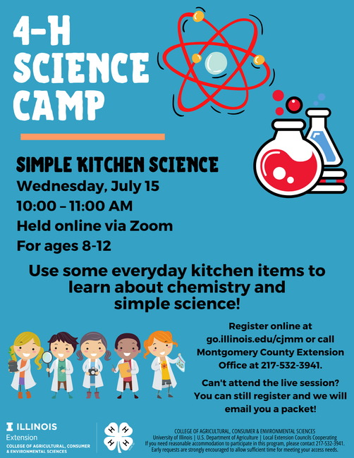 4-H Science Camp: Kitchen Science