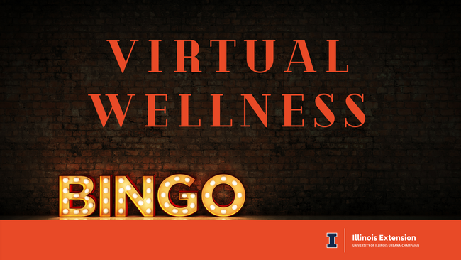 virtual wellness BINGO