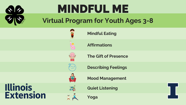 Mindful Me Virtual Program for Youth Ages 3-8