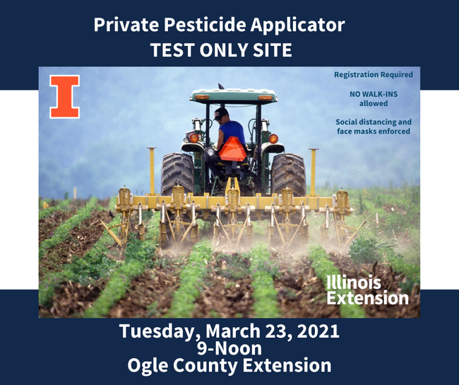 Private Pesticide Applicator Testing