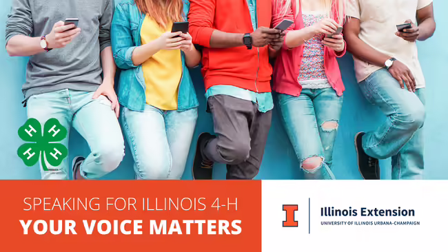 Speaking for Illinois 4-H training
