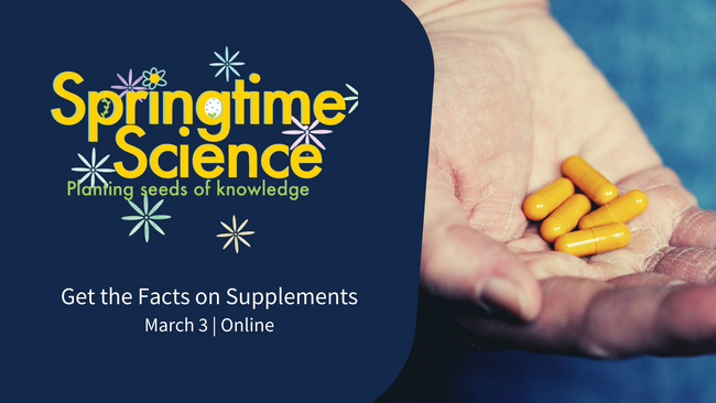 Facts on Supplements woman holding pills