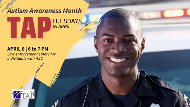 smiling police officer