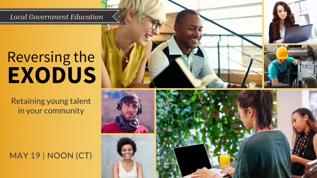 Reversing the exodus: retaining young talent in your community