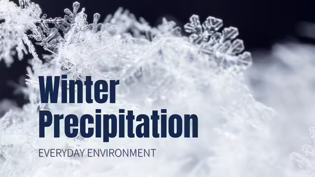 ice Winter precipitation
