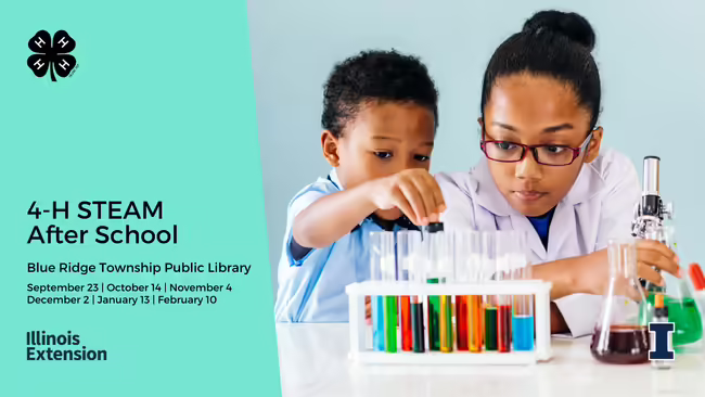 Boy and Girl with test tubes