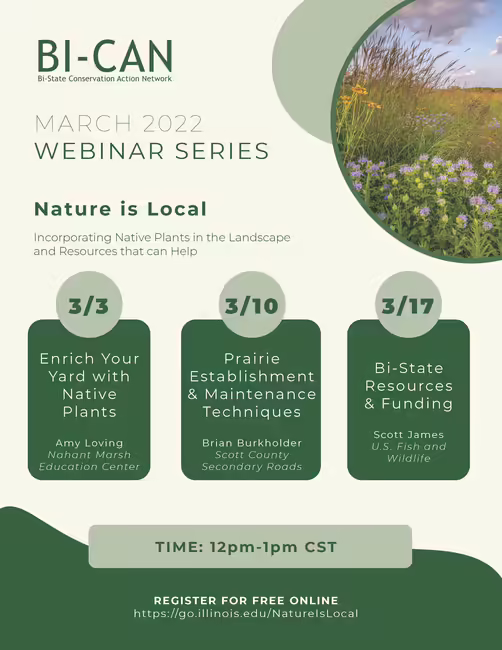  Nature is Local Webinar Series