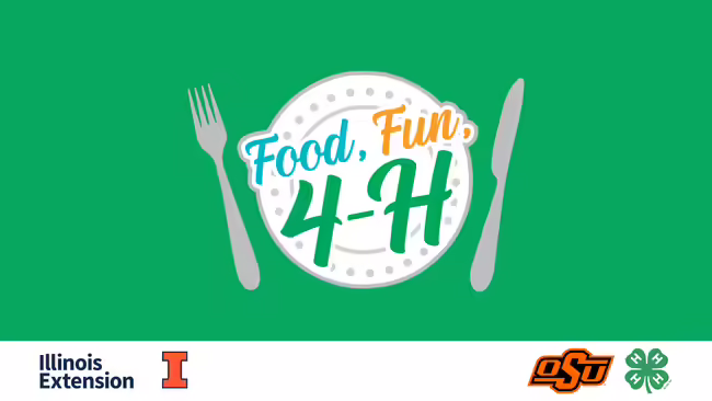 food, family, 4-H on a plate