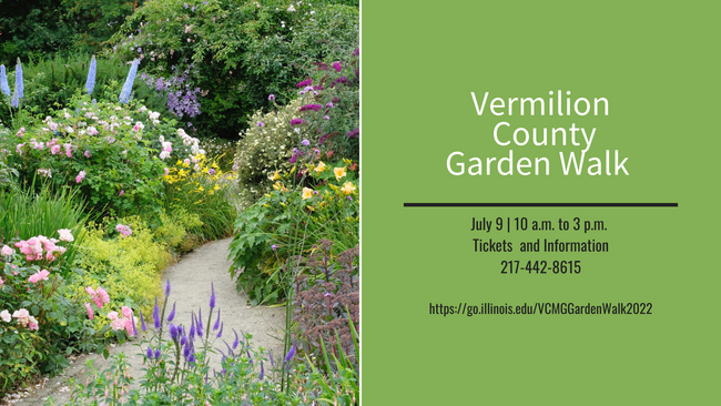 Vermilion County Garden Walk July 9, 2022