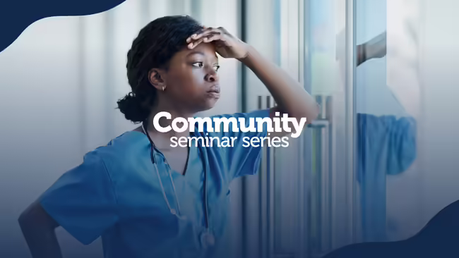 tired healthcare professional