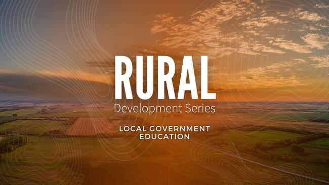 Rural Development Series: Local Government Education