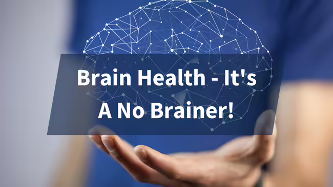 Person holding a geometric shapes that form a brain.