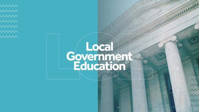 local government education