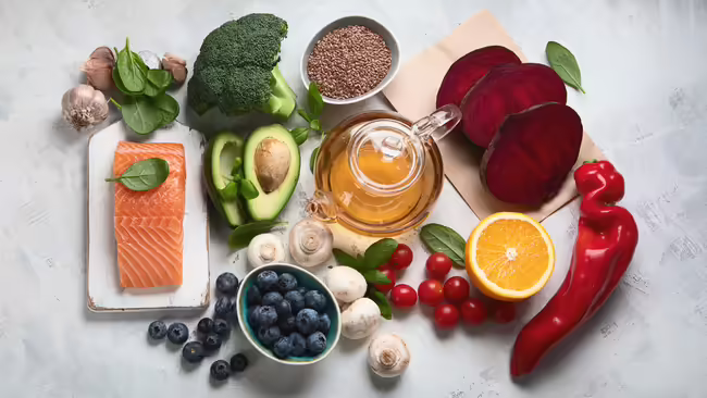 Image of foods that help prevent cancer