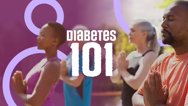 A group of people exercising