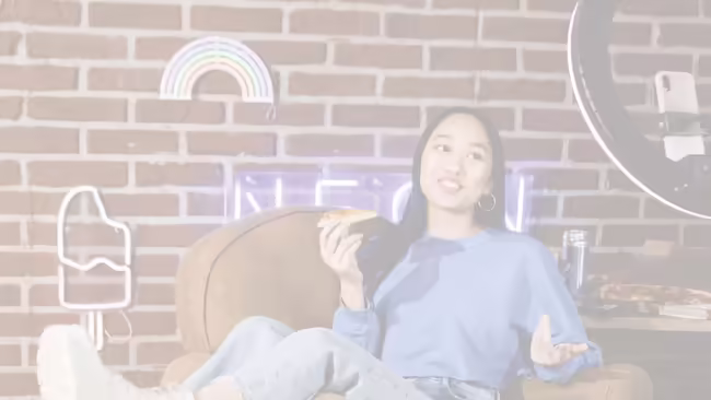 Girl sitting in a chair