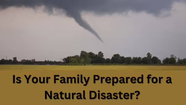 Tornado in field