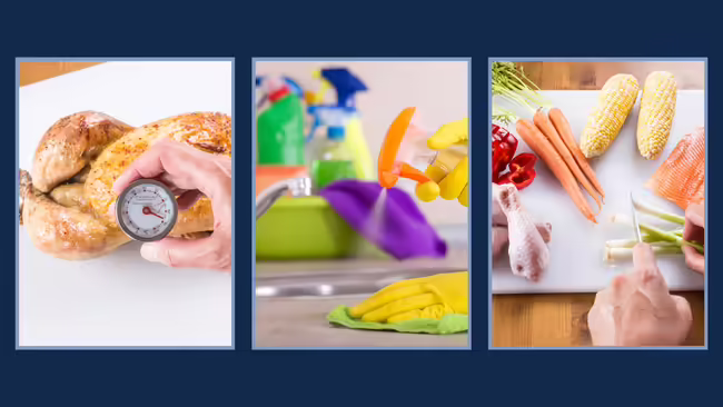 Most Dangerous Room in the House: The Kitchen, 3 different pictures of things in your kitchen