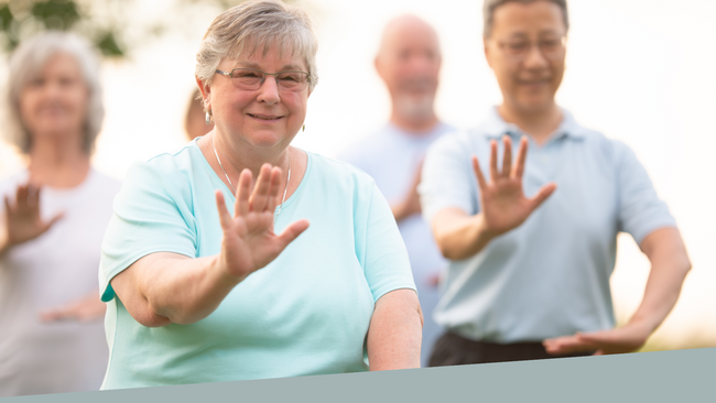 Image of people doing Tai Chi