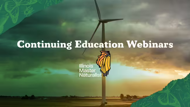 continuing education webinars with master naturalist logo