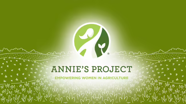 Green background with green and white logo