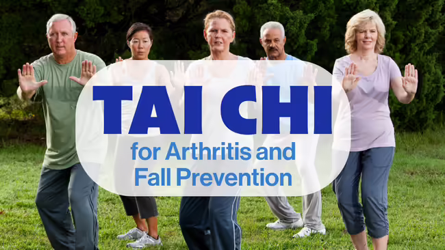 Tai Chi for Arthritis and Fall Prevention