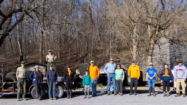 trash blast participants