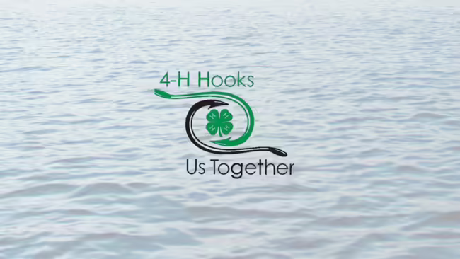 4-H Hooks Us Together Tournament logo.