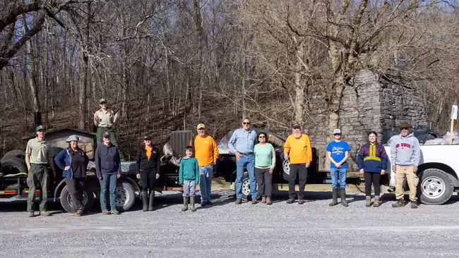 trash blast participants